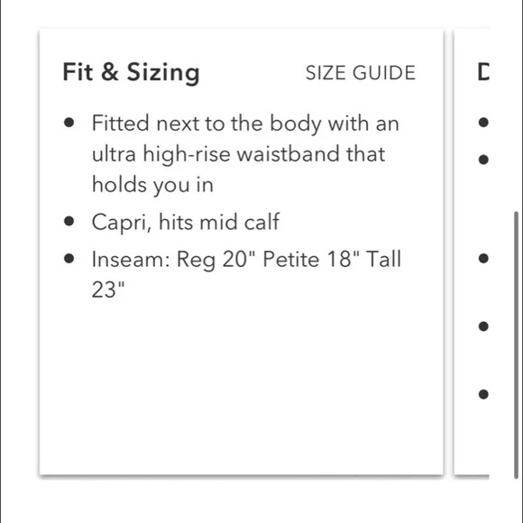 Horizon scallop Capri leggings - Picture 8 of 9